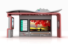 吉林蛟河公交候車亭發貨案例